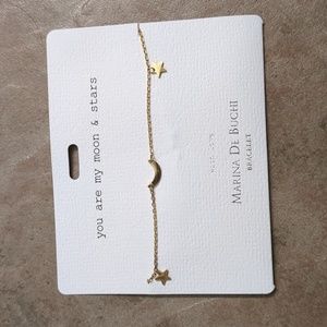 Marina De Buchi Moon and Stars Bracelet
